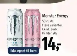 Føtex Monster Energy tilbud