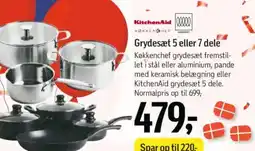 Føtex Grydesæt 5 eller 7 dele tilbud