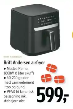 Føtex Britt Andersen airfryer tilbud