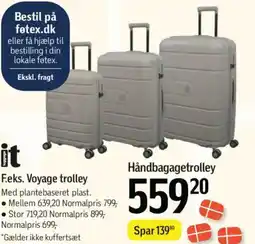 Føtex F.eks. Voyage trolley tilbud