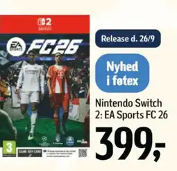 Føtex Nintendo Switch 2: EA Sports FC 26 tilbud