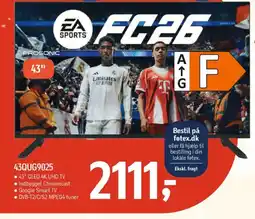 Føtex PROSONIC SPORTS 43QUG9025 tilbud