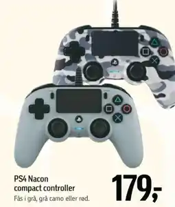 Føtex PS4 Nacon compact controller tilbud