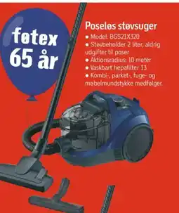 Føtex Poseløs støvsuger tilbud