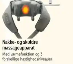 Føtex Nakke- og skuldre massageapparat tilbud