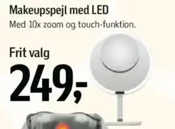 Føtex Makeupspejl med LED tilbud