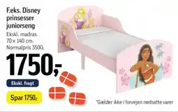 Føtex F.eks. Disney prinsesser juniorseng tilbud