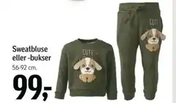 Føtex Sweatbluse eller-bukser tilbud