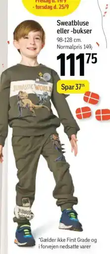 Føtex Sweatbluse eller-bukser tilbud