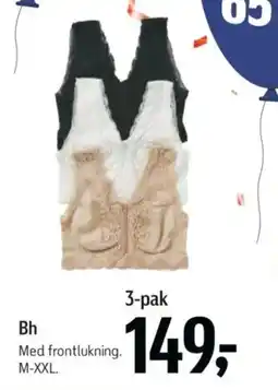 Føtex Bh Med frontlukning. M-XXL. tilbud
