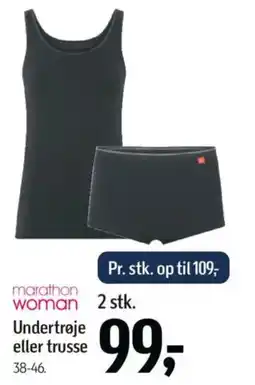 Føtex Marathon woman 2 stk. undertrøje eller trusse tilbud