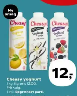 SuperBrugsen Cheasy yoghurt tilbud