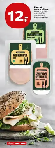 SuperBrugsen Frokost favorit pålæg tilbud