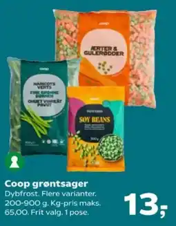 SuperBrugsen Coop grøntsager tilbud