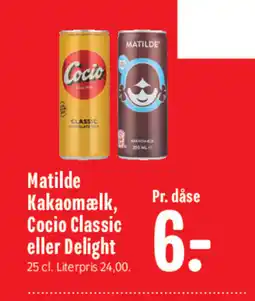 Min Købmand Matilde Kakaomælk, Cocio Classic eller Delight tilbud