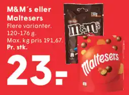 SPAR M&M's eller Maltesers tilbud