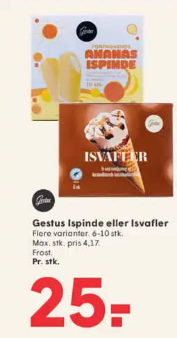 SPAR Gestus Ispinde eller Isvafler tilbud
