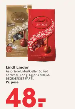 SPAR Lindt Lindor tilbud