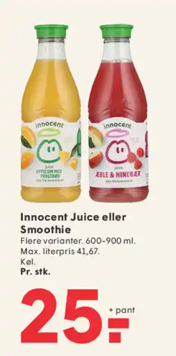 SPAR Innocent Juice eller Smoothie tilbud