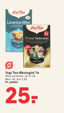 SPAR Yogi Tea Økologisk Te tilbud