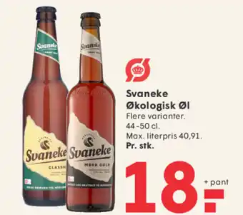 SPAR Svaneke Økologisk Øl tilbud