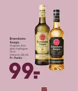SPAR Brøndums Snaps tilbud