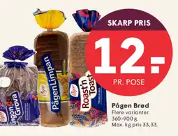 SPAR Pågen Brød tilbud