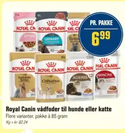 Otto Duborg Royal Canin vådfoder til hunde eller katte tilbud