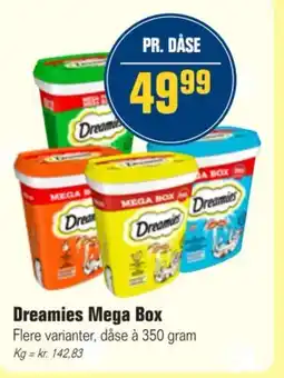 Otto Duborg Dreamies Mega Box tilbud