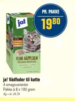 Otto Duborg Ja! Vådfoder til katte tilbud