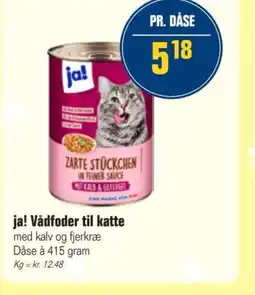 Otto Duborg Ja! Vådfoder til katte tilbud