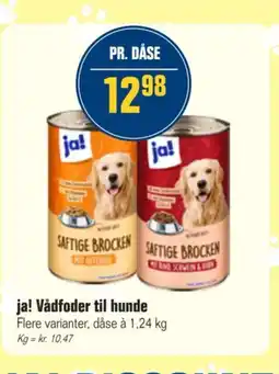 Otto Duborg Ja! Vådfoder til hunde tilbud