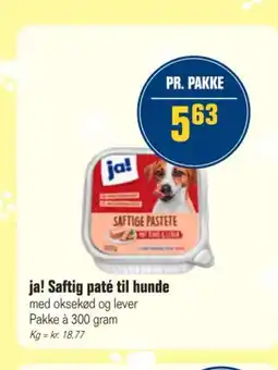Otto Duborg Ja! Saftig paté til hunde tilbud