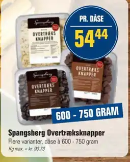 Otto Duborg Spangsberg Overtræksknapper tilbud