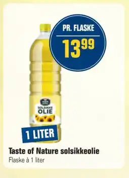 Otto Duborg Taste of Nature solsikkeolie tilbud