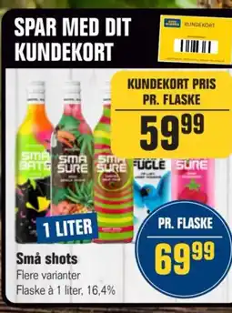 Otto Duborg Små shots tilbud