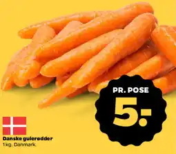 Netto Danske gulerødder tilbud