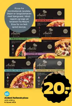 Netto ANDONI Italiensk pizza tilbud