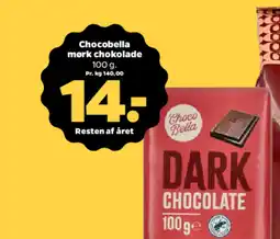 Netto CHOCOBELLA Mørk chokolade tilbud