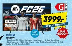 Bilka SAMSUNG TQ43Q7F, DKK 3999 tilbud
