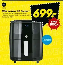 Bilka OBH easyfry 3i1 Steam+, DKK 699 tilbud