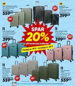 Bilka SPAR 20% på hardcase kufferter tilbud