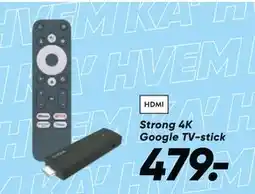 Bilka Strong 4K Google TV-stick, DKK 479 tilbud