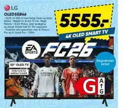 Bilka LG OLED55B46, DKK 5555 tilbud