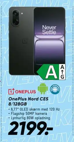 Bilka OnePlus Nord CE5 8/128GB, DKK 2199 tilbud