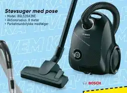 Bilka Støvsuger med pose, DKK 799 tilbud