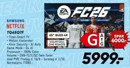 Bilka SAMSUNG TQ65Q7F, DKK 5999 tilbud