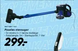 Bilka Poseløs støvsuger, DKK 299 tilbud