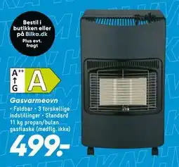 Bilka Gasvarmeovn, DKK 499 tilbud