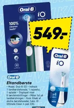 Bilka Eltandbørste, DKK 549 tilbud